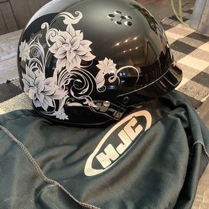HJC Women’s Motorcycle Riding Helmet, Blossoms